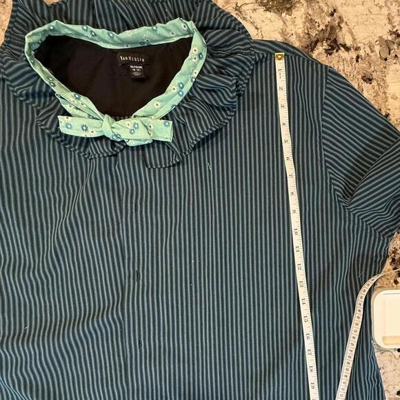 Upcycled Reworked Ruffle Collar Men’s Shirt - Picture 3 of 4